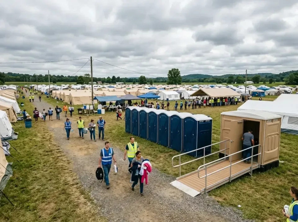disaster-relief-camp-restrooms-010 — frequently asked questions, Dumpster & Portable Bathrooms Rental in Denton, MD